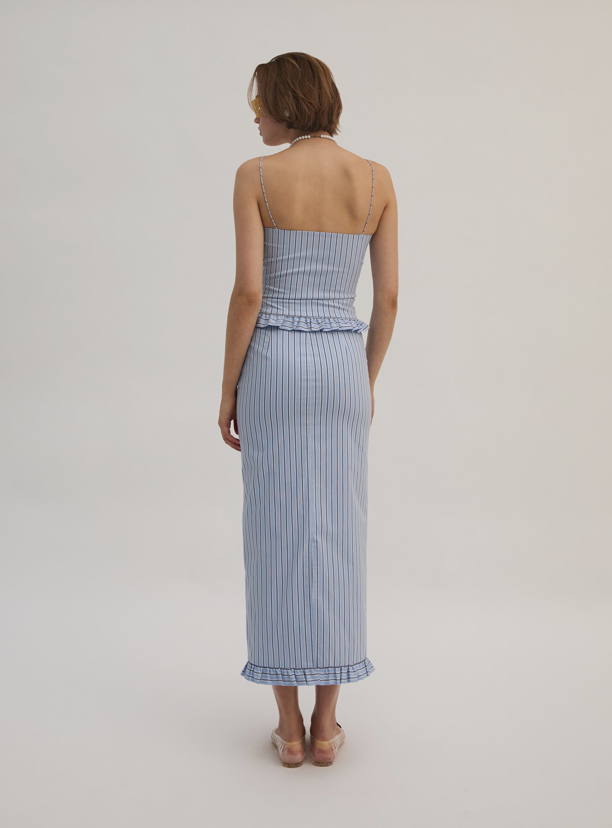 Yarn Dye Stripe Cami Top