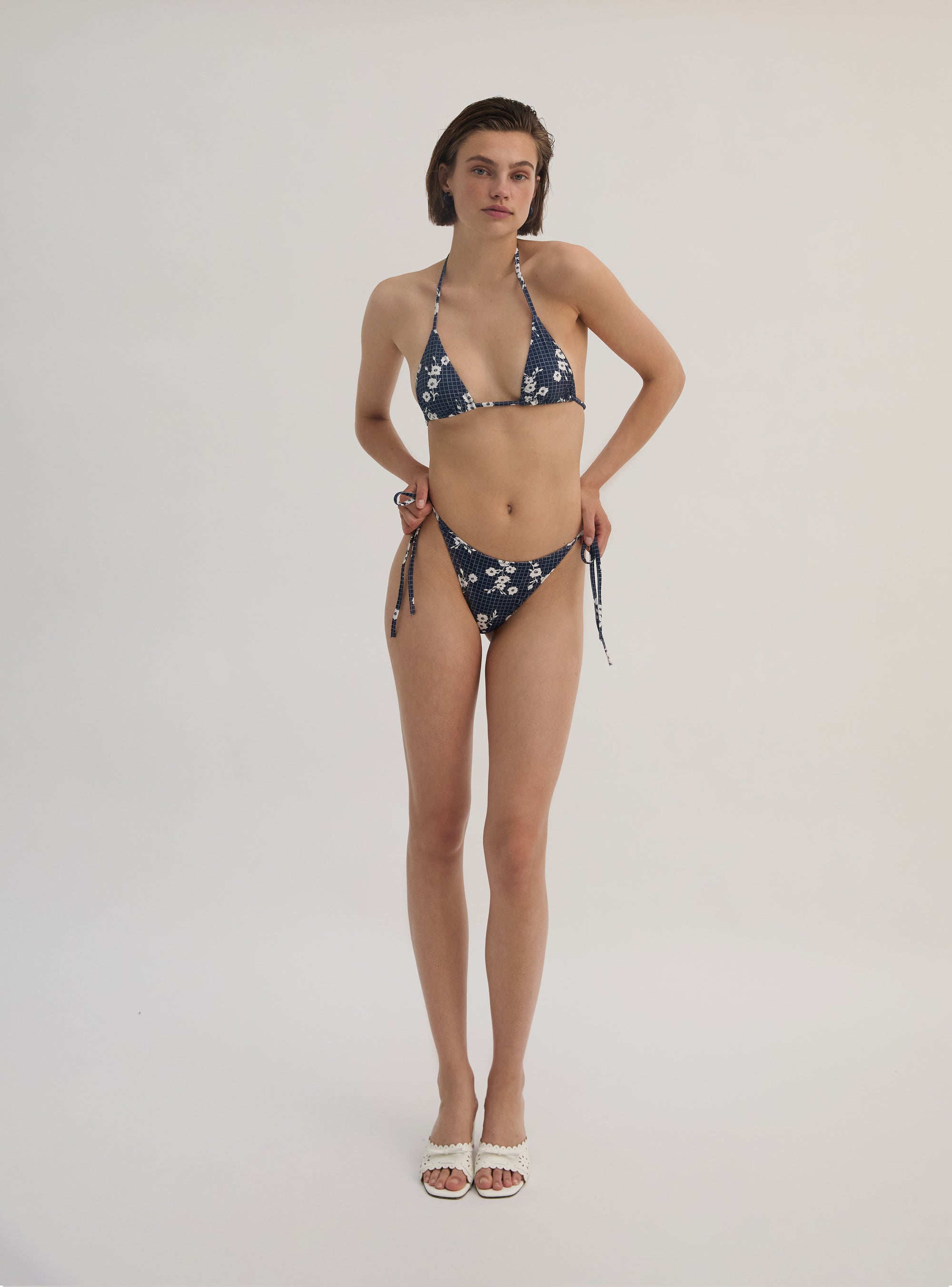 Carmen Floral Side Tie Bottom