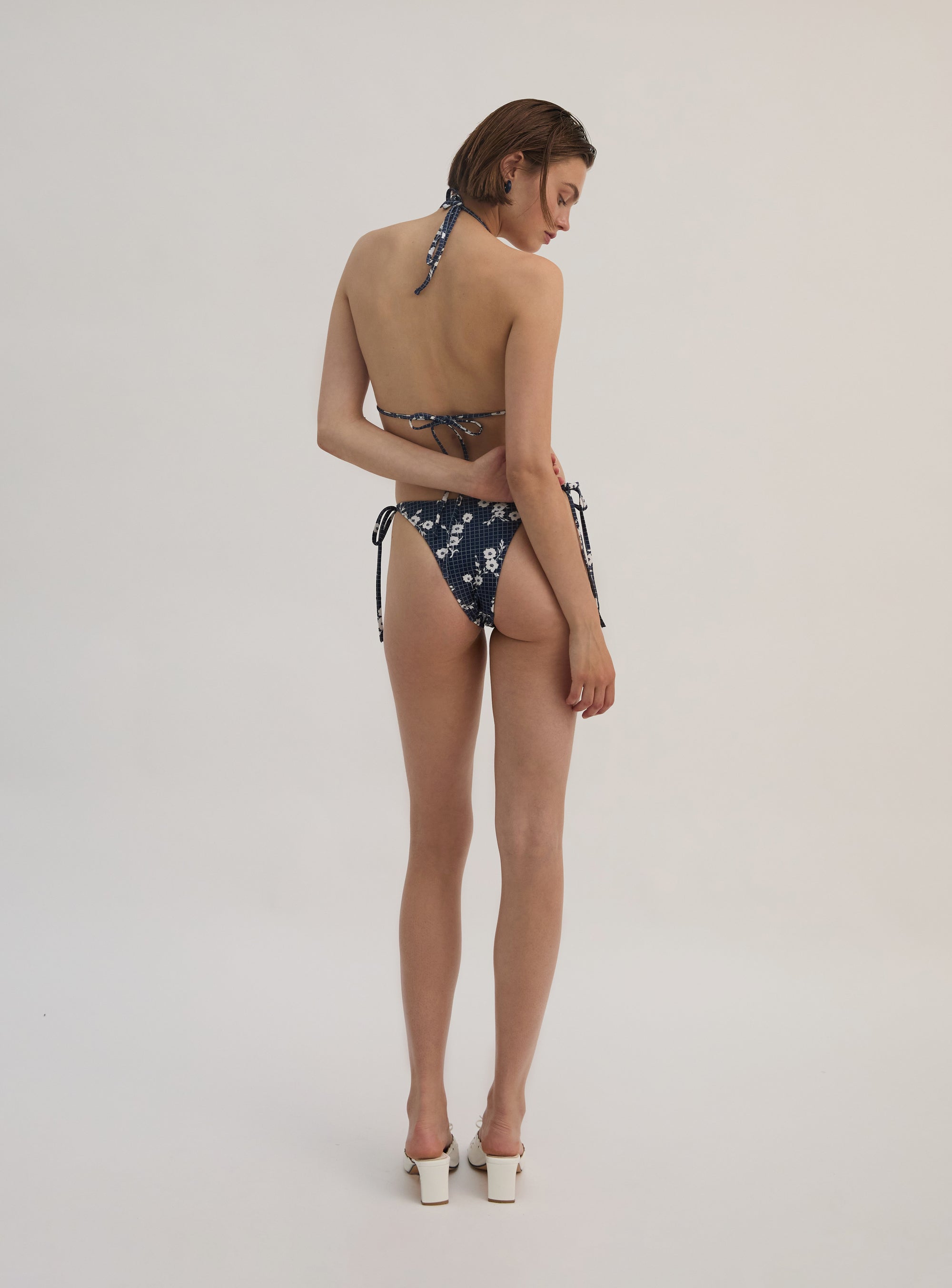 Carmen Floral Triangle Top