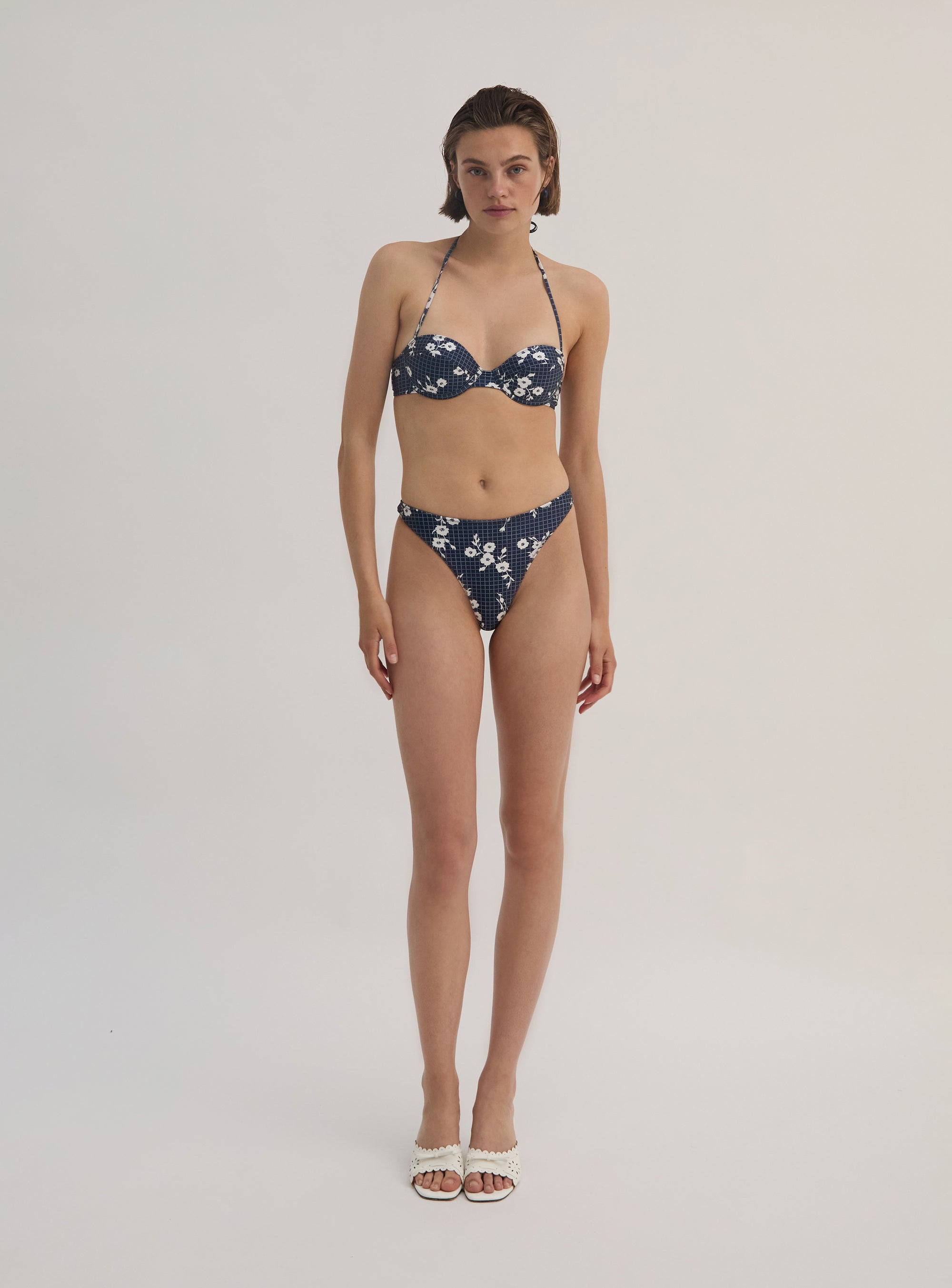 Carmen Floral Balconette Top