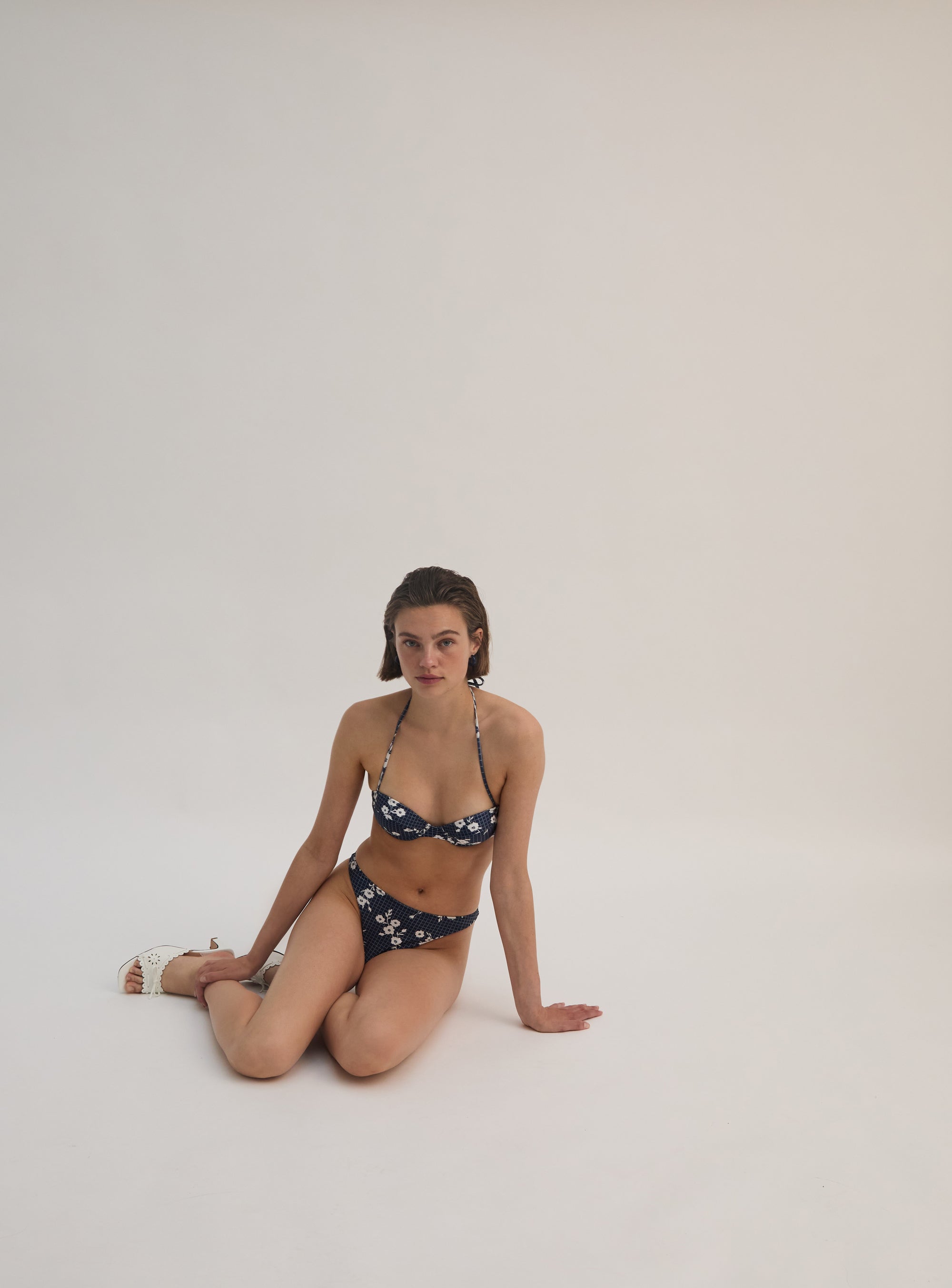 Carmen Floral Balconette Top