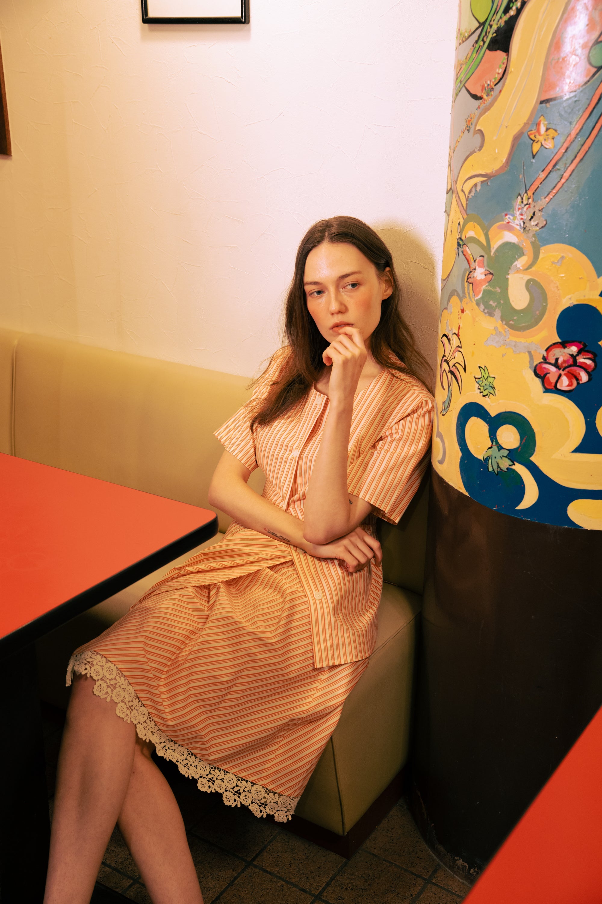 Cotton Stripe Versa Top